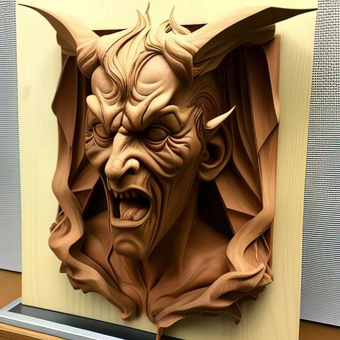 3D model Issei Hedo FROM High School Demons (STL)